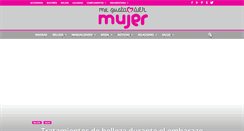 Desktop Screenshot of megustasermujer.com